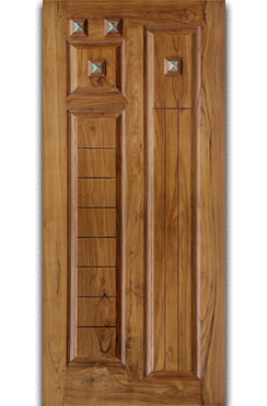 Teak wood doors