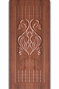 3D stylish wooden doors